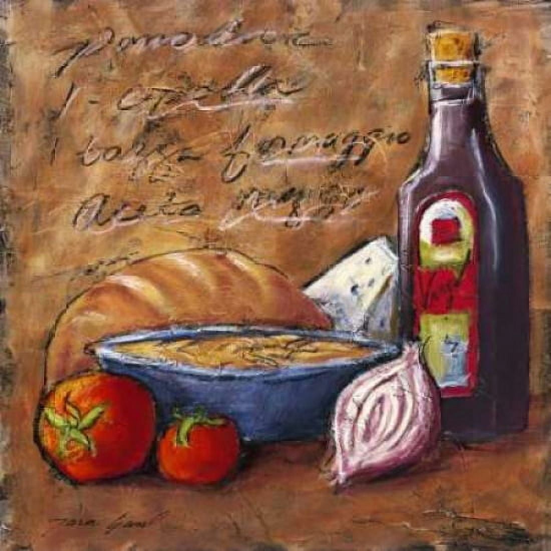 Rustic Kitchen II Canvas Art - Tara Gamel (24 x 24)