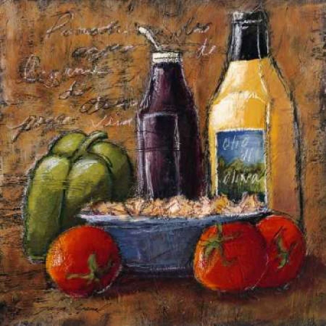Rustic Kitchen IV Canvas Art - Tara Gamel (24 x 24)