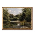 thumbnail image 1 of Rustic Lake Landscape, Vintage Wall Art Home Decor, 12x18 UNFRAMED, 1 of 3