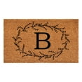 thumbnail image 1 of Rustic Leaf Vine Monogrammed Doormat, 24" x 36" (Letter B), 1 of 3