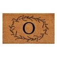 thumbnail image 1 of Rustic Leaf Vine Monogrammed Doormat, 24" x 36" (Letter O), 1 of 3