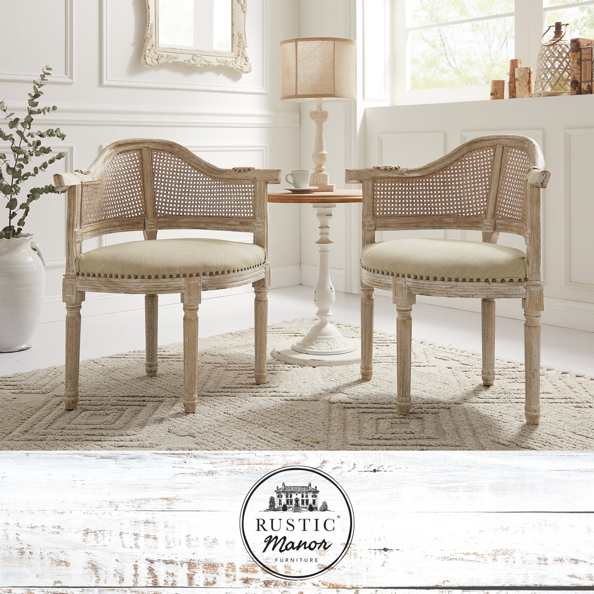Rustic accent online chairs