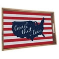 thumbnail image 1 of Rustic Marlin TRST-001-R162 Land That I Love Tray, 1 of 1