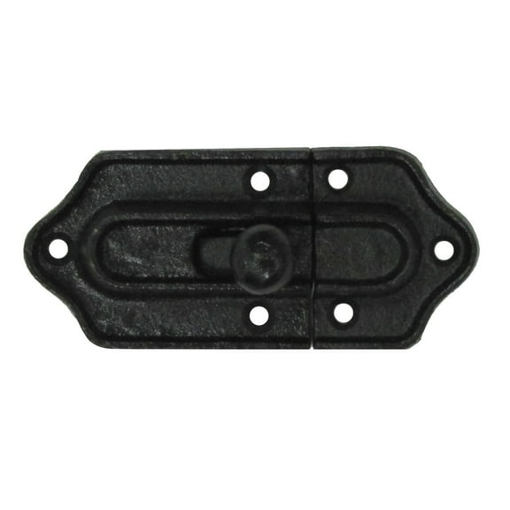 Rustic Metal Antique Style Spring Loaded Cabinet Door Lock Bolt Gate Latch Hardware
