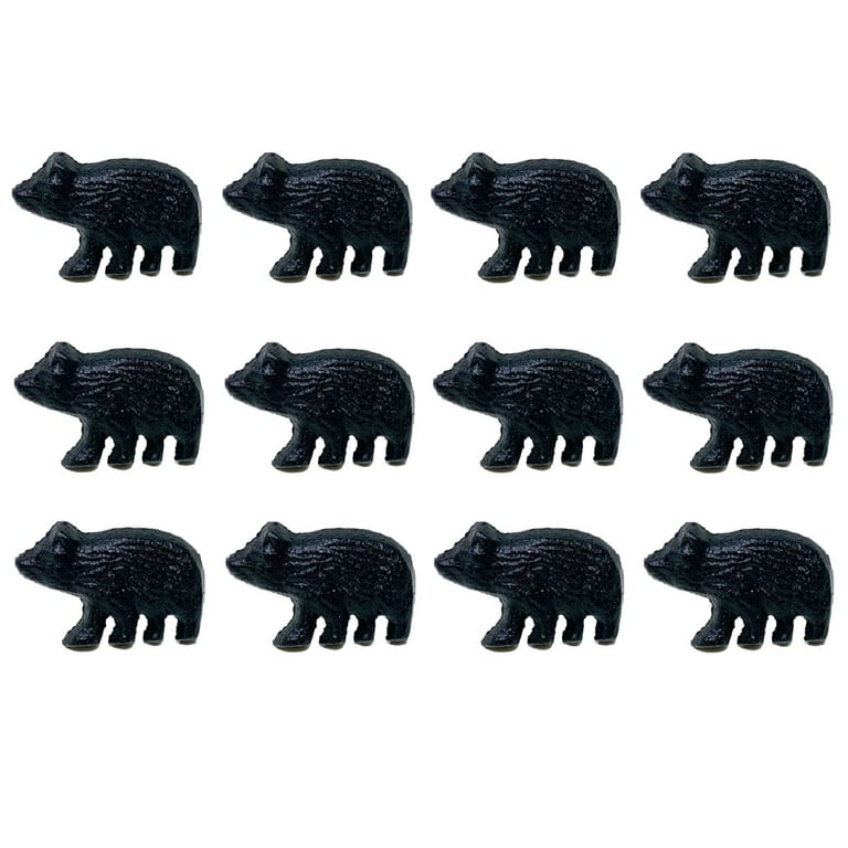 Rustic Metal Bear Door Pull Kitchen Hardware Cabinet Drawer Handle Cabin Decor Rustic Metal Bear Door Pull Kitchen Hardware Cabinet Drawer Handle Cabin Decor