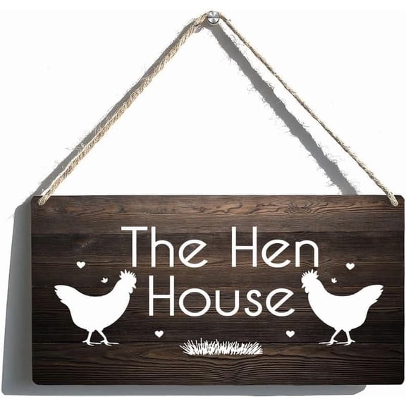 Rustic Metal Door Wall Art Sign Rustic Chicken Cock Coop Metal Signs The Hen House Sign Funny Metal Sign Home Wall Decor Rustic Farmhouse Home Decor Metal Sign Wall Art 8x12 Inch
