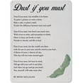 thumbnail image 1 of Rustic Metal Tin Sign Dust If You Must Poem Print Wall Art Home Decor Dust If You Must But Wouldn‘T It Be Better Painting Poster 8 X 12 Inch, 1 of 4