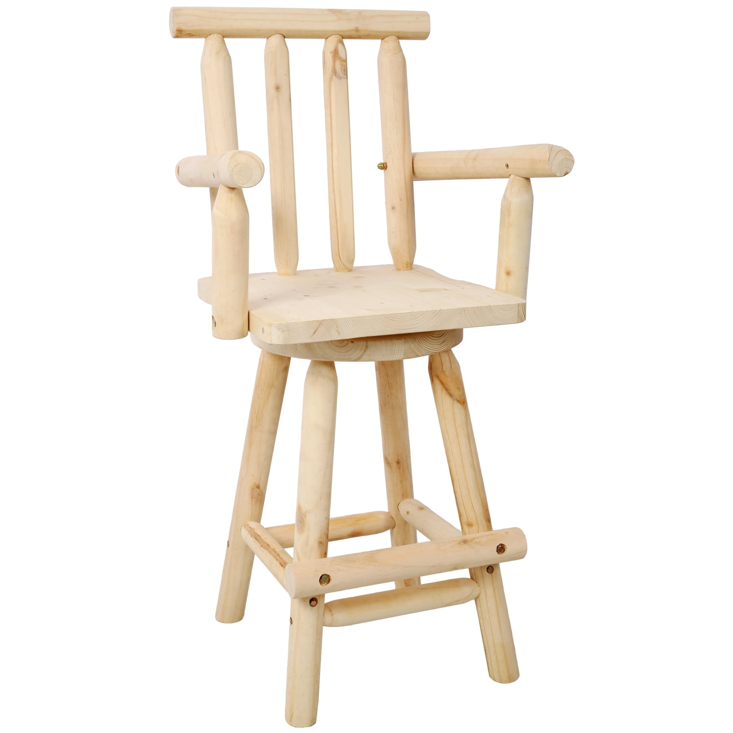 Photo inspiration: Picture Idea: Rustic Modern Stool Fir Wood Construction Comfortable Seat With