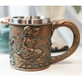 thumbnail image 1 of Rustic Nautical Ocean Coral Reef Mermaid With Sea Stars Shells Coffee Tea Mug, 1 of 6