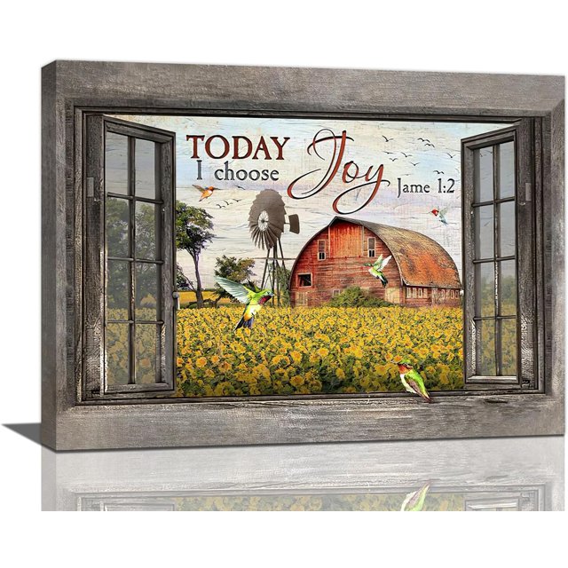 Rustic Old Barn Wall Decor Country Barn Windmill Pictures Wall Art