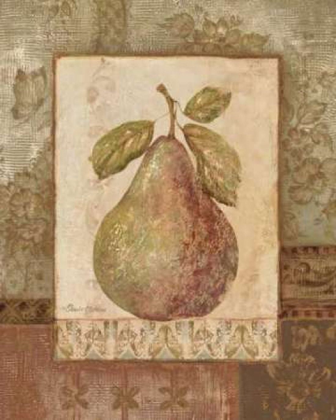Rustic Pears I Canvas Art - Pamela Gladding (24 x 30)