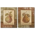 thumbnail image 1 of Rustic Pears I - Lovely, Retro Pear Set; Two 8X10 Poster Prints, 1 of 1
