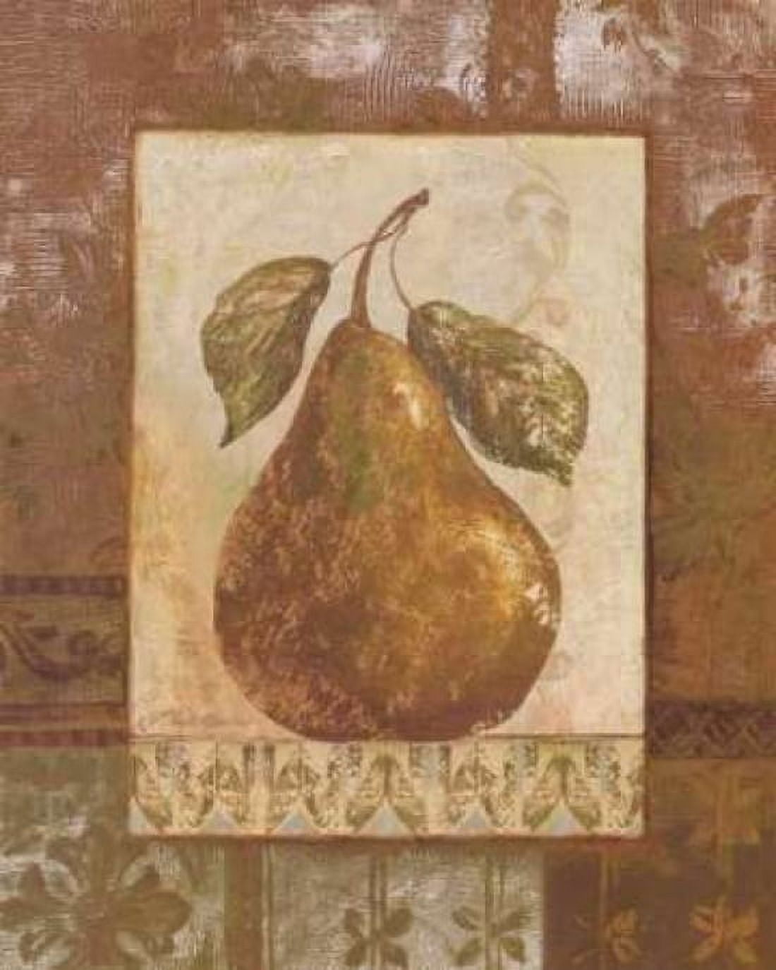 Rustic Pears II Canvas Art - Pamela Gladding (24 x 30)