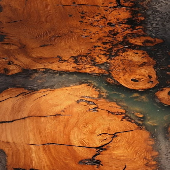 Rustic Peel and Stick Wallpaper 23.6in x 9.8ft Abstract Tree Bark Blue Resin Natural Cracks Contact Paper Vinyl Waterproof Self Adhesive Wall Paper for Bedroom Shelf Cabinet Renter Friendly