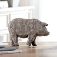thumbnail image 1 of Rustic Pig Figurine by SPI Home, 1 of 3