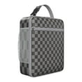 thumbnail image 1 of Rustic Plaid Insulated Lunch Bag Box Student Reusable Lunch Tote Bag with Front Pocket Lunchbox Office Travel, 1 of 4
