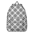 thumbnail image 1 of Rustic Plaid School Backpack, Large Capacity, S-Shaped Padded Straps, Durable Oxford Fabric for Long-Lasting Use, 1 of 5