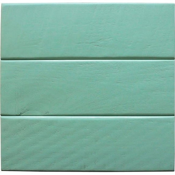 Rustic Promo Corner TV Stand in Aquamarine