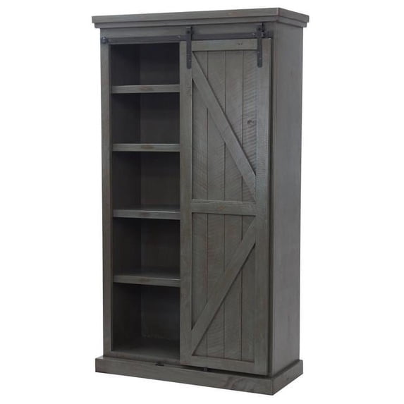 Rustic Provincial Pantry, Antique Black