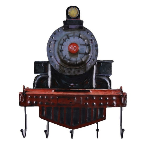 Rustic Rail Engine Wall Hooks by Urban Port