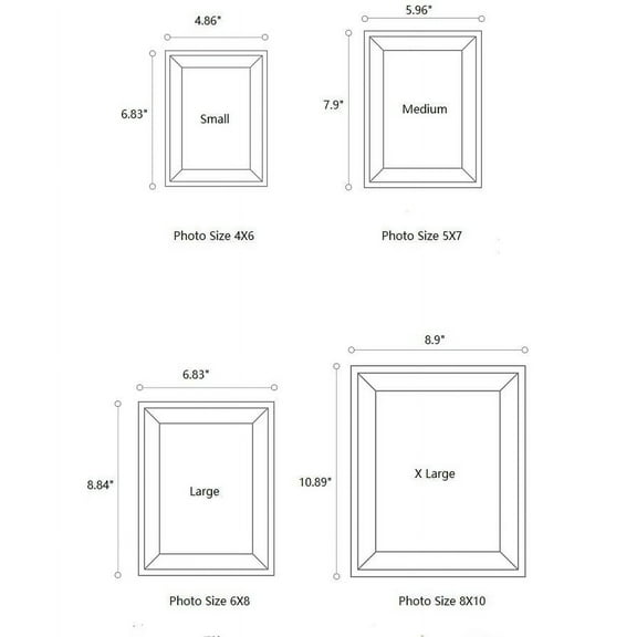 Rustic Reach Desktop Solid Wood Photo Frame, 1-Opening, 4x6 Photo Size, Natural Finish, Photo Frame