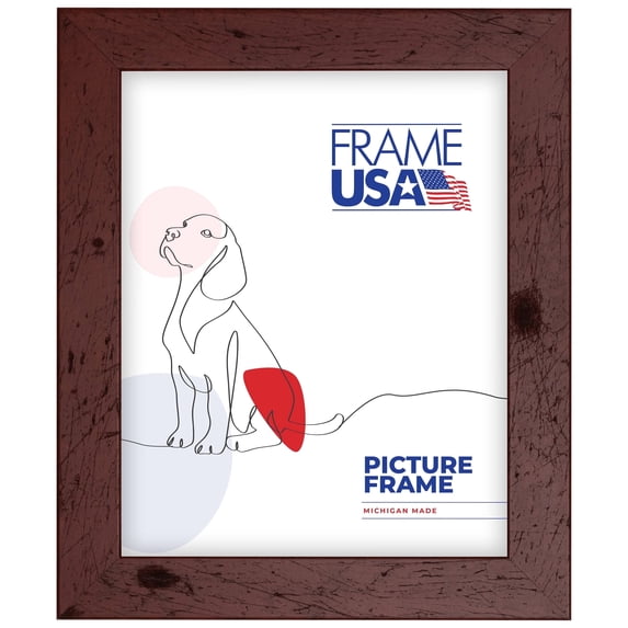 Rustic Red 19x25 Inch Picture Frame
