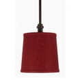 thumbnail image 1 of Rustic Red Drum Pendant Light Fixture, 1 of 2