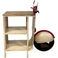 thumbnail image 1 of Rustic Red and Vanilla Scooter Cabinet, 1 of 5