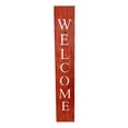 thumbnail image 1 of Rustic Red and White Front Porch Welcome Sign, 1 of 4