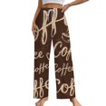thumbnail image 1 of Rustic Retro Coffee Brown (3)-2 Pajama Pants Comfortable Elastic Waist Pajamas Fashion Sleepwear Bottoms Plus Size Homewear, 1 of 6