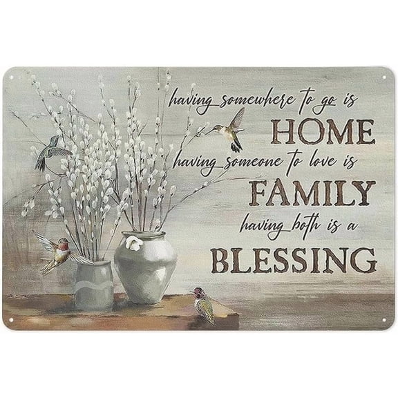 Rustic Retro Metal Tin Sign Farmhouse Truck Wall Art Old Barn Cross Daisy Wall Decor Christian Jesus Quotes Country Wall Art Home Parlor Garden Courtyard Wall Decor 8x12 Inch