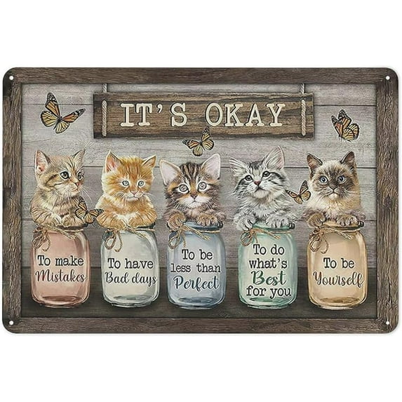 Rustic Retro Metal Tin Sign Farmhouse Truck Wall Art Old Barn Cross Daisy Wall Decor Christian Jesus Quotes Country Wall Art Home Parlor Garden Courtyard Wall Decor 8x12 Inch