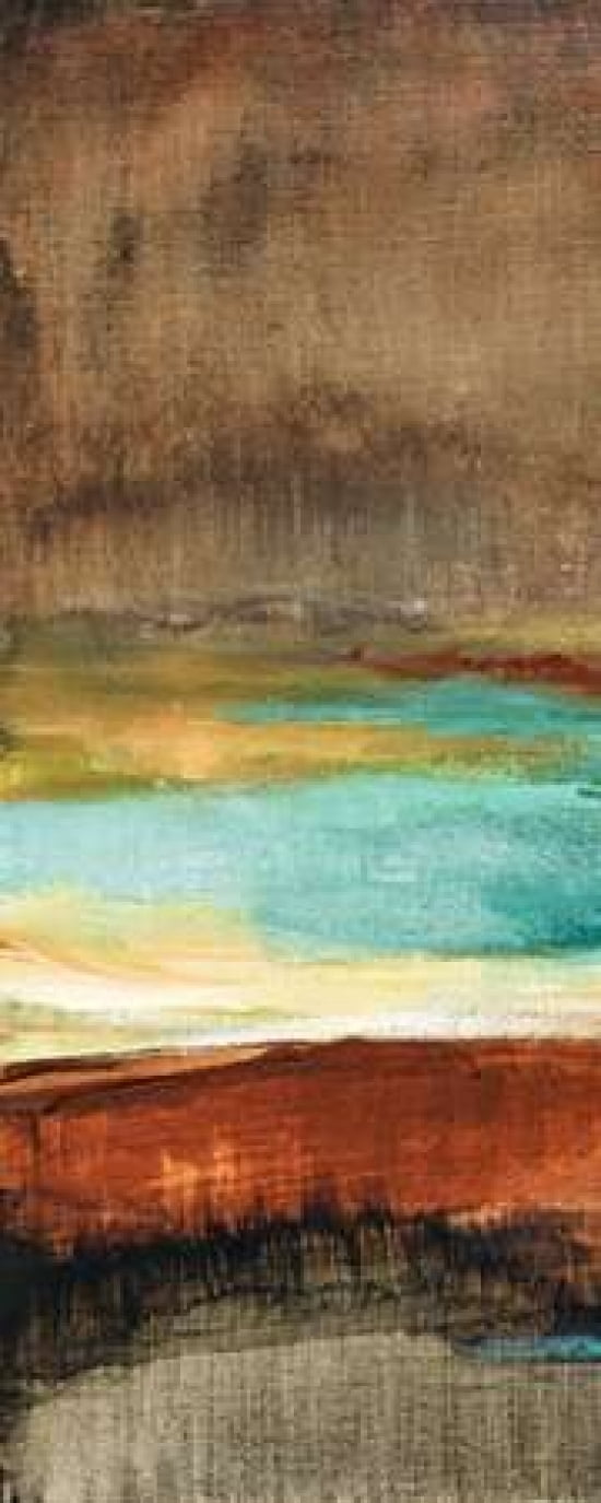 Rustic Sea Panel I Canvas Art - Lanie Loreth (10 x 20)