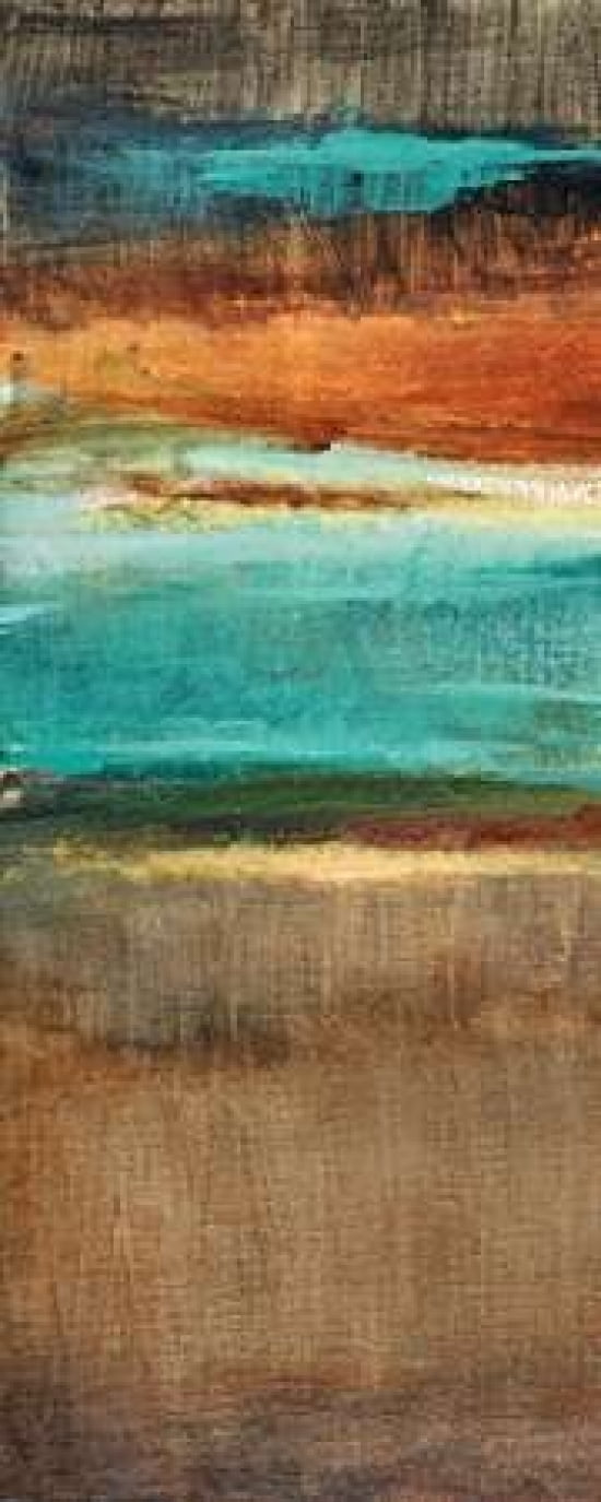 Rustic Sea Panel II Canvas Art - Lanie Loreth (10 x 20)
