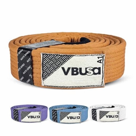 Rustic Series BJJ Belt,Judo Belt, Jiu Jitsu Pro BJJ Belts with Sleeve Bar for Ranking Stripes Size A1 - A17