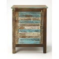 thumbnail image 1 of Rustic Shutter Painted Accent Cabinet, 1 of 4