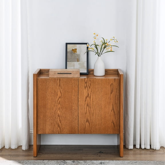 Rustic Sideboard with Adjustable Shelving / Perfect for Living Room Book Storage