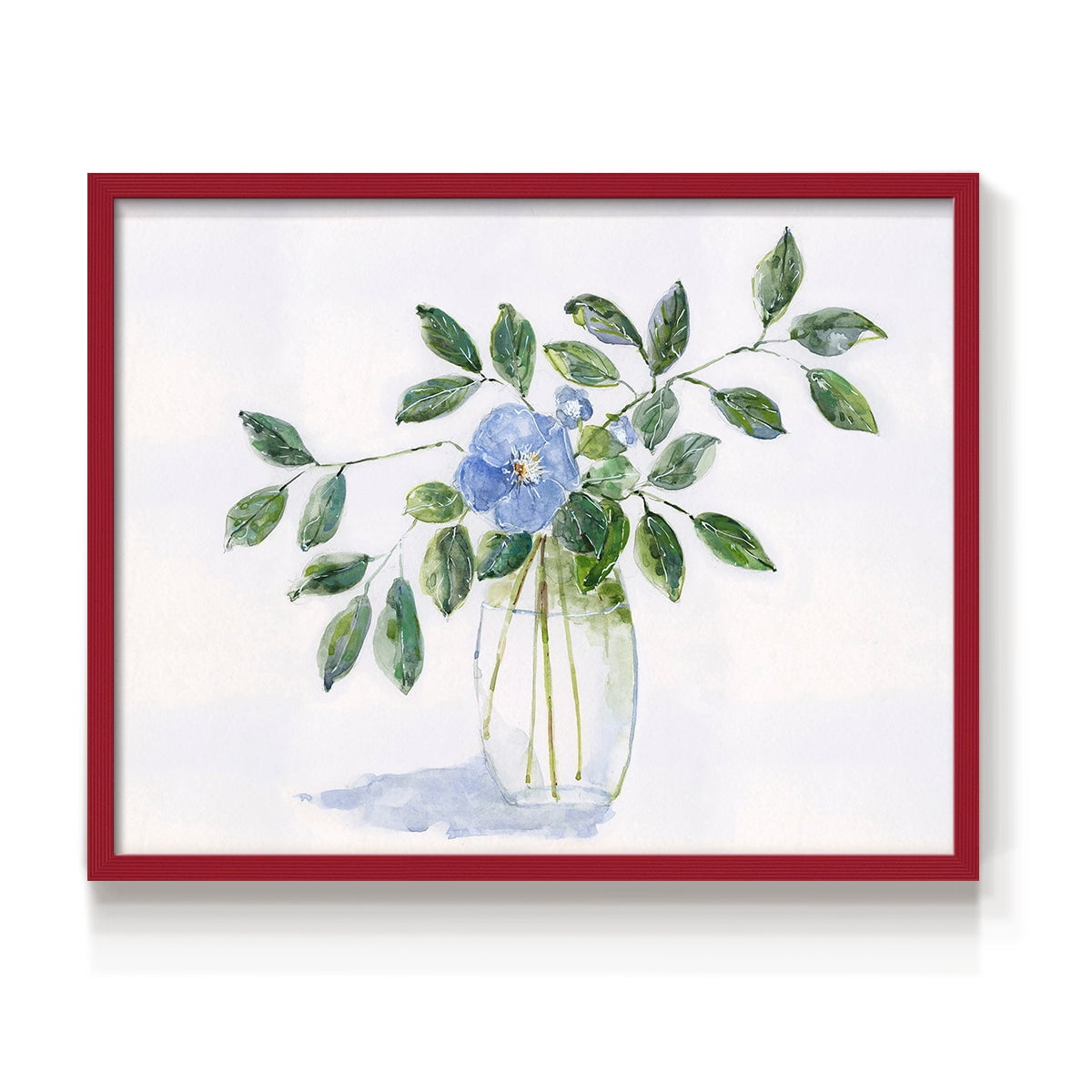 Rustic Simplicity II by Sally Swatland - Restickable Framed Giclée Print