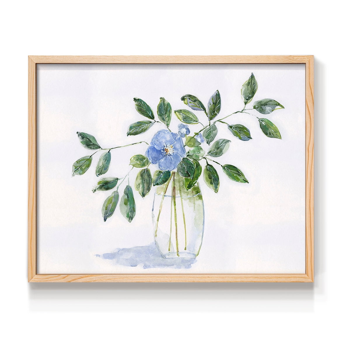 Rustic Simplicity II by Sally Swatland - Restickable Framed Giclée Print