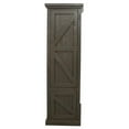 thumbnail image 1 of Rustic Single Door Armoire with Garmont Rod, Green, 1 of 1