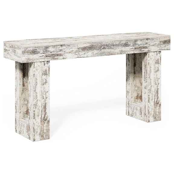 Rustic Sofa Table, 63 Inch Console Table, Wooden Entrance Table, Farmhouse Hallway Table, Living Room Decor