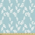 thumbnail image 1 of Ambesonne Rustic Fabric by the Yard Upholstery, Rural Meadow Farmhouse, 2 Yards, Pale Blue White, 1 of 4