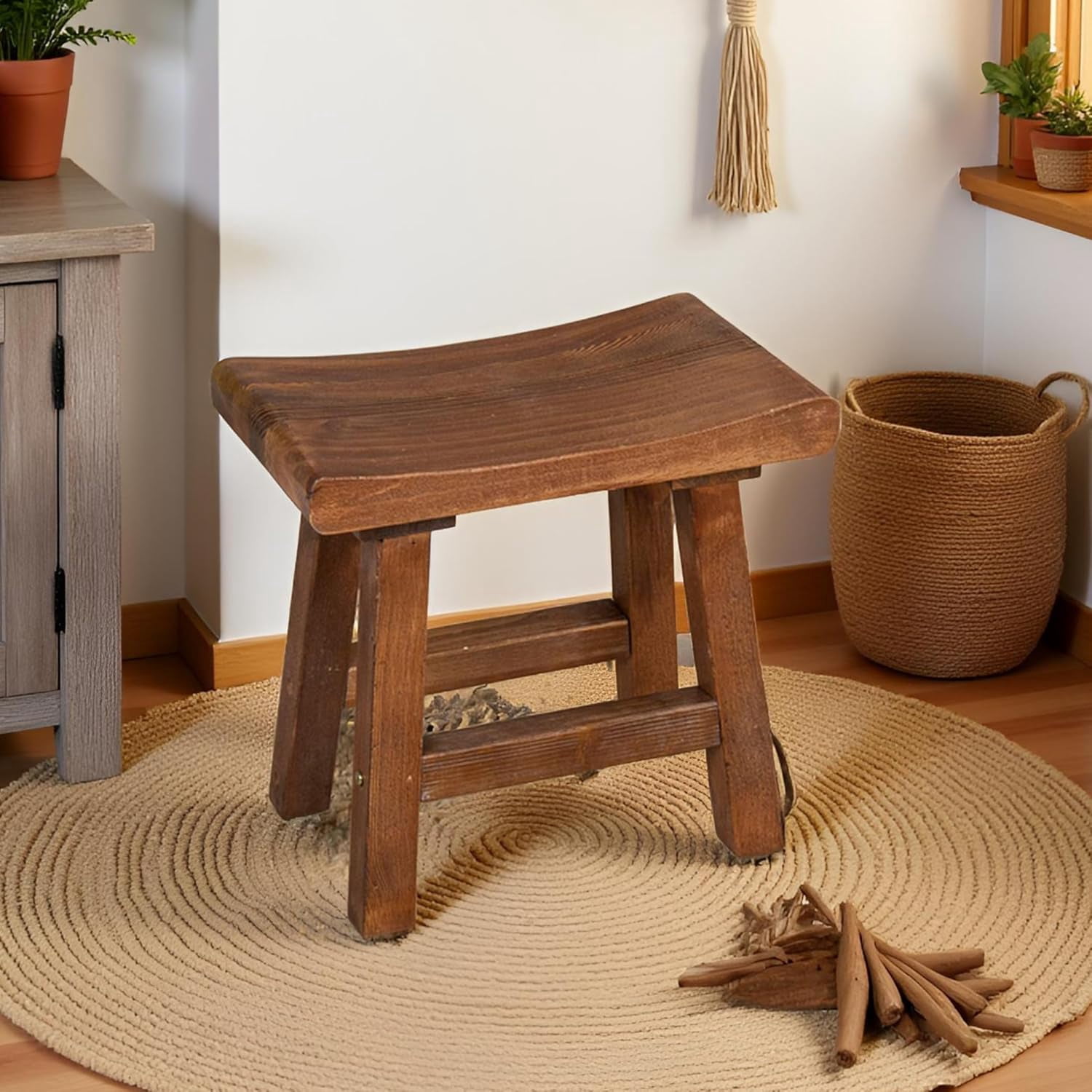 Rustic Solid Wood 19.5