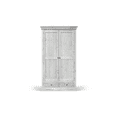 thumbnail image 1 of Rustic Solid Wood Wardrobe, 1 of 1