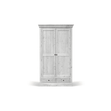 Rustic Solid Wood Wardrobe