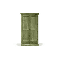 thumbnail image 1 of Rustic Solid Wood Wardrobe, 1 of 1