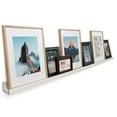thumbnail image 1 of Rustic State  Ted Long Picture Ledge 60 Inch Floating Shelf Antique White 60 Antique, 1 of 5