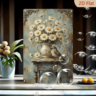 Daisy Wall Decor for Home Art and Decoration