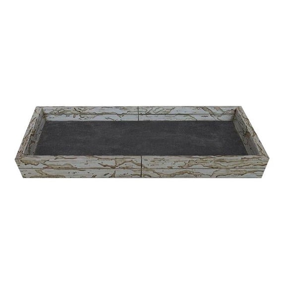 Rustic Stone Antique Toothbrush Holder