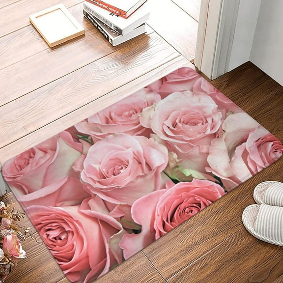 Rustic Stripes Abstract Brush Strokes Sage Green Bath Mats for Bathroom Non Slip, Fluffy Absorbent Microfiber Bath Mat Washable, Aesthetic Bathroom Rugs, Bath Mat for Shower Sink 16x24 Inch